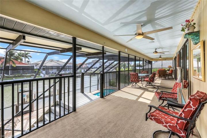 Comfortably wide and long lanai