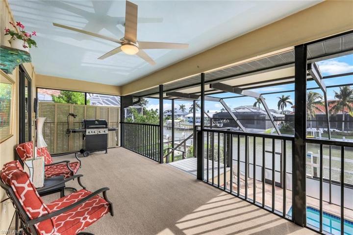 Expansive lanai on second level