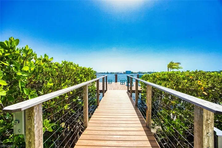 Surrounding community featuring a water view
