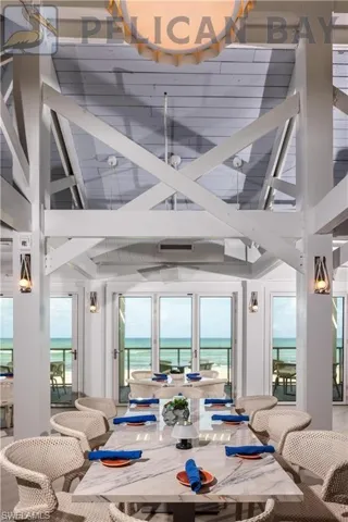 Beachside restaurant