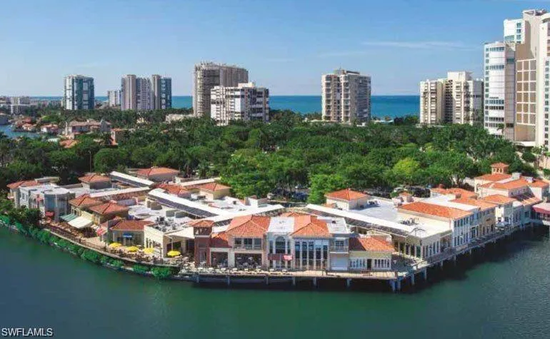 Bike or drive to Venetian Village for fine dining/shopping.