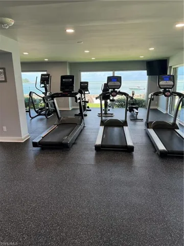 View of exercise room