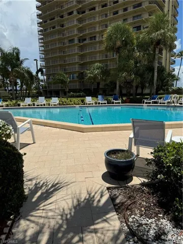 View of pool
