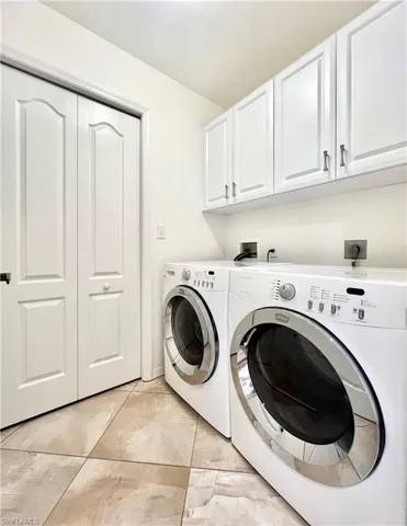 Laundry Room w/Storage Closet