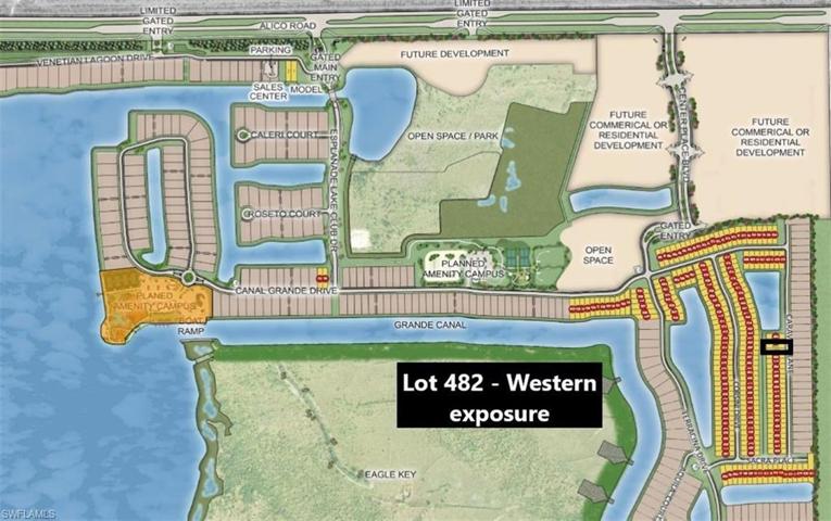 Homesite map - lot 482