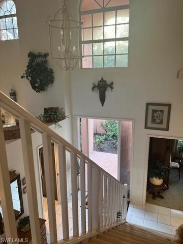 View from second floor
