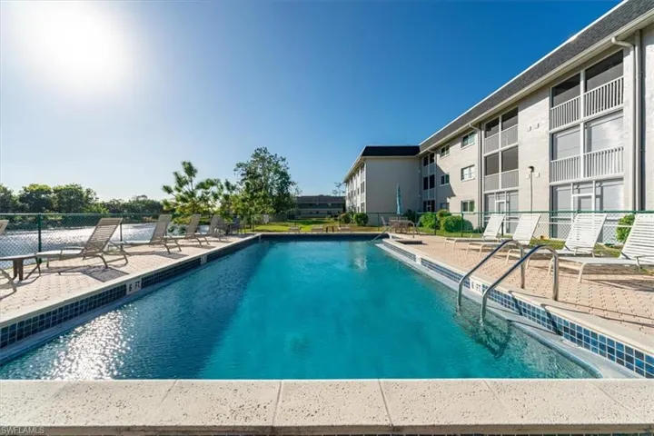 Golf View Manor Community Pool overlooking the Lake -55 Plus Community