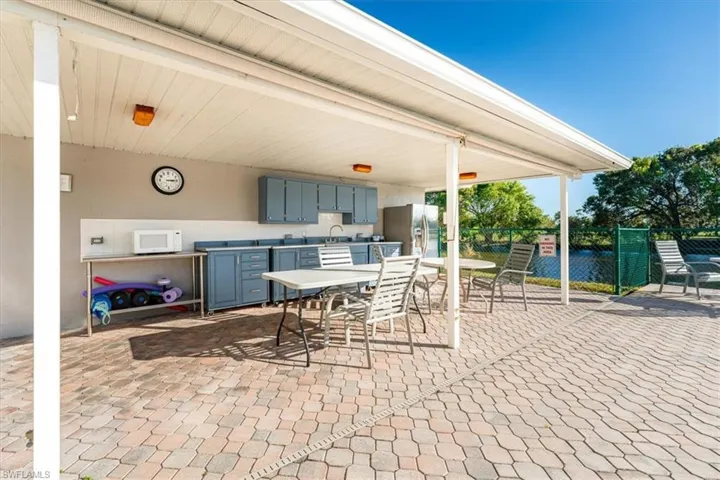 Community Pool Patio Area