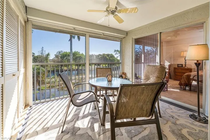 Screened-Lanai with Electric Hurricane Shutters. Beautiful Southern View of Lake & Golf Course