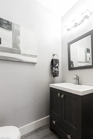 Guest powder bath 1st floor