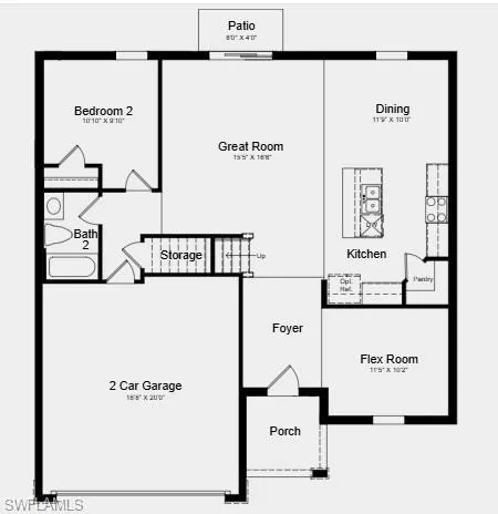 Additional Highlights Include: GE refrigerator, washer and dryer, whole house blinds and vertical blinds at sliding doors.