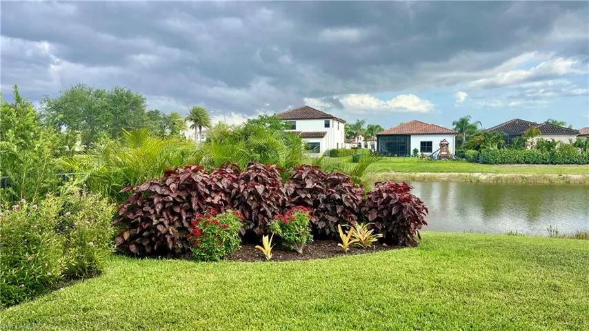 Landscaped Lake View