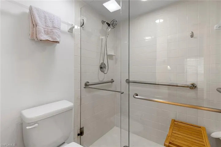 Walk in shower