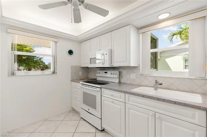Two high impact windows in the kitchen