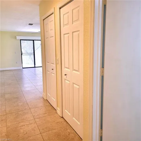 MBR walk in and his/her closets lit & deep, all the way through