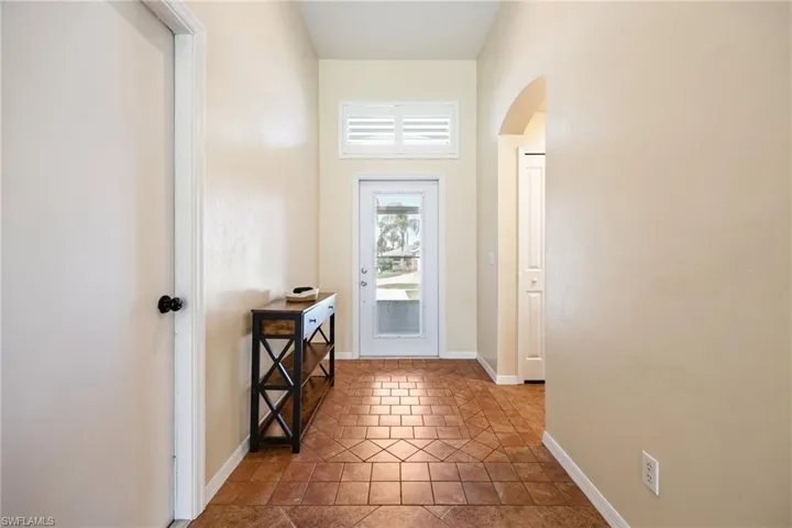 Interior entry