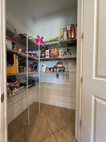 View of storage area