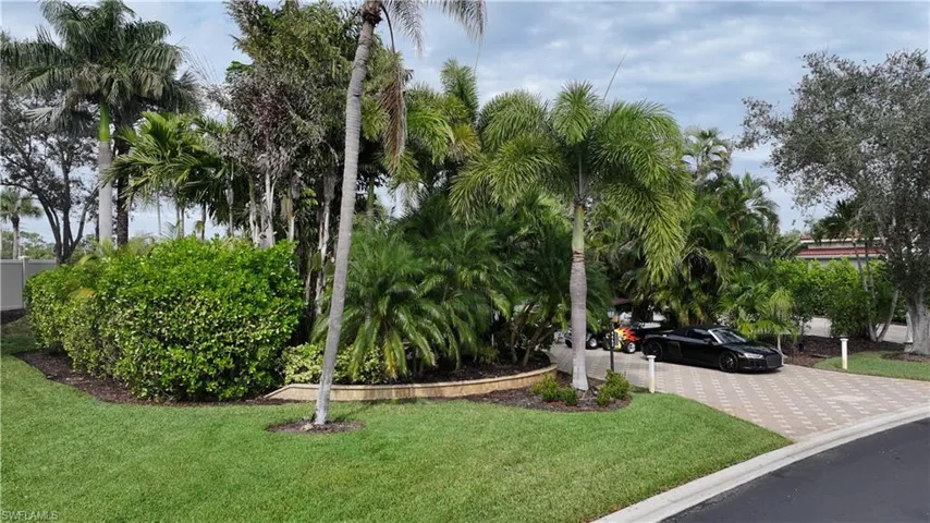 View of green lawn