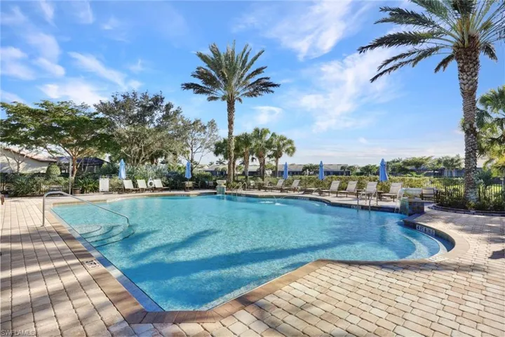 Large resort style pool!