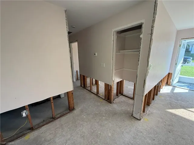 View of spare room
