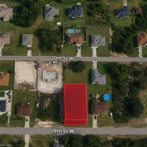 Property Survey. An aerial depiction of the property boundary in context with surrounding parcels and infrastructure