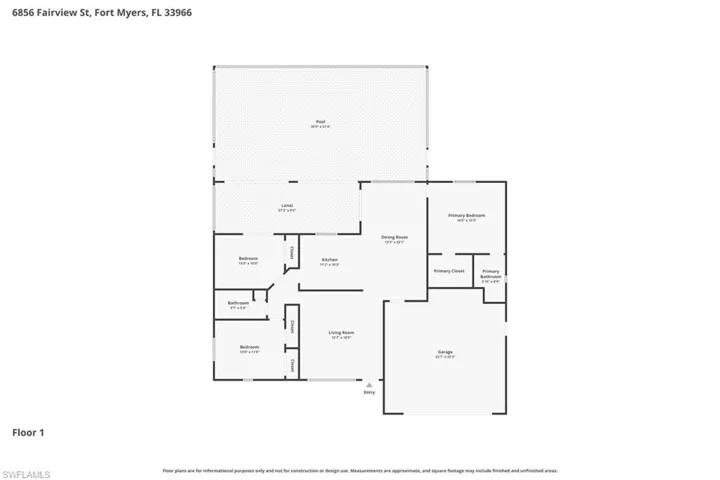 6856 Fairview St, Fort Myers, Florida 33966