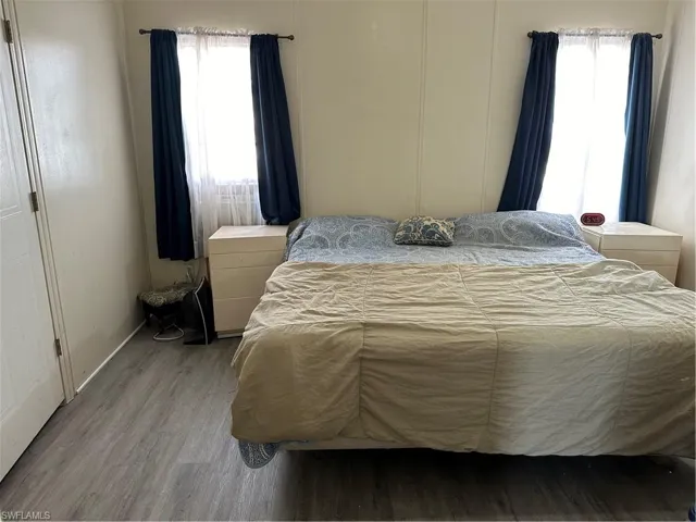 New flooring in owner suite with full bathroom