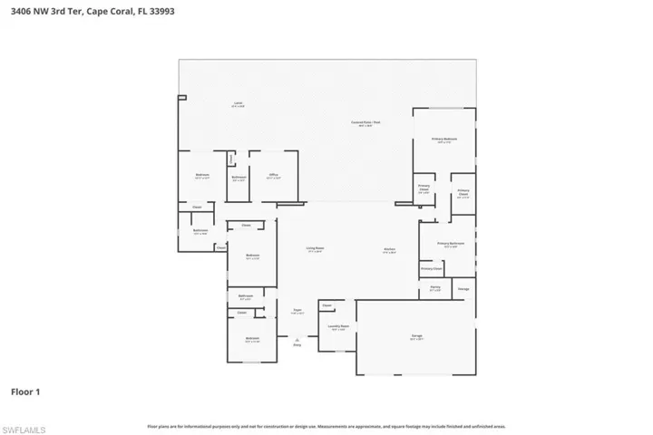 3406 Nw 3rd Ter, Cape Coral, Florida 33993