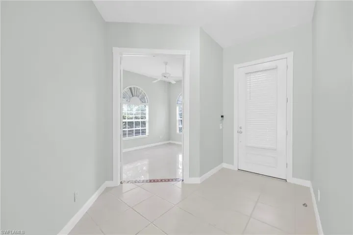 Entry Door/Foyer with access to the Den