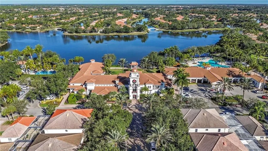Aerial View of the Community Town Center