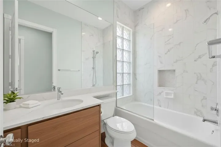 Virtually renovated Guest Bathroom