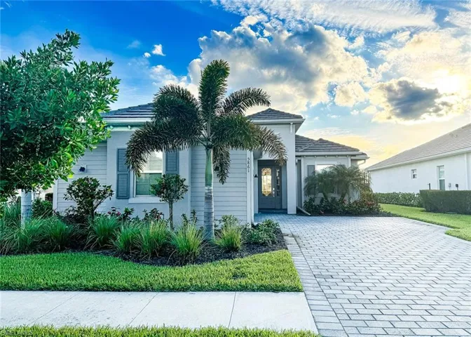 Front of home across from Pro Shop and Pool