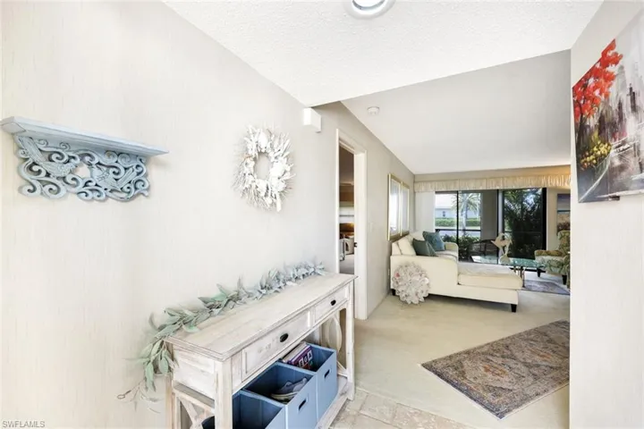 Welcoming entryway to the Living room