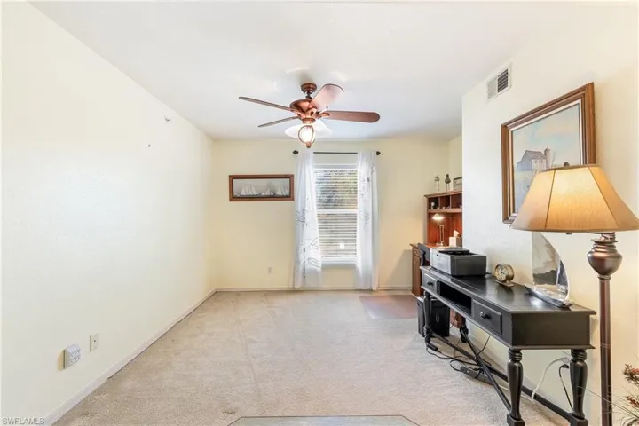 Den - easily transfomred to a 3rd bedroom