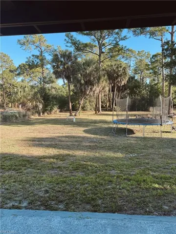 HUGE spacious private back yard.