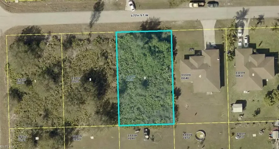 Aerial overview of property's location