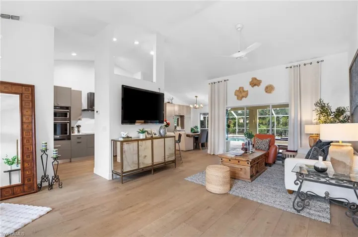 View of living room from the entrance