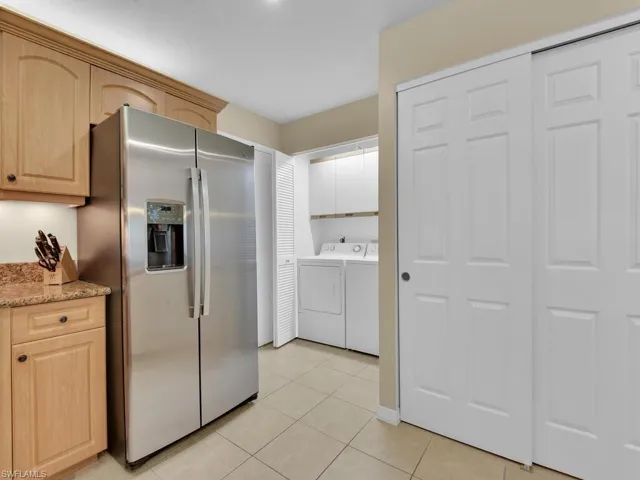Laundry Closet Off Of Kitchen