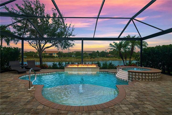 Saltwater, heated pool/spa with water feature is the perfect spot for your winter retreat.