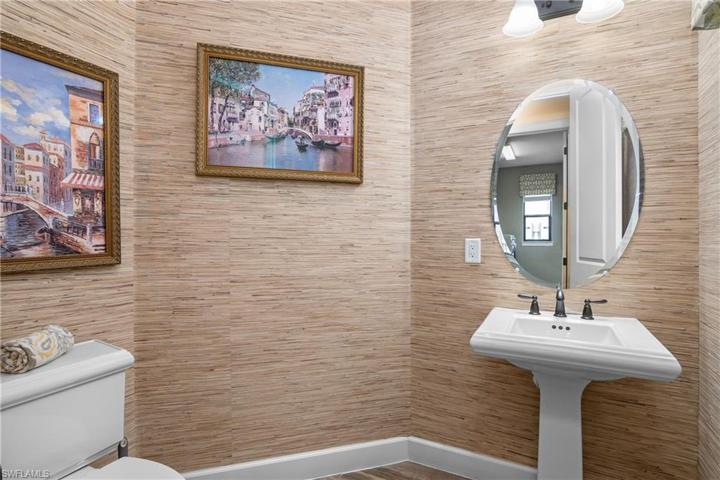 First Floor Powder room.