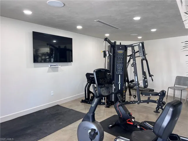 Exersize Room in Clubhouse