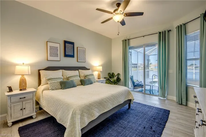 Spoacious Master Bedroom