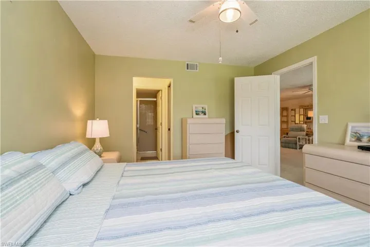Main bedroom towards living room