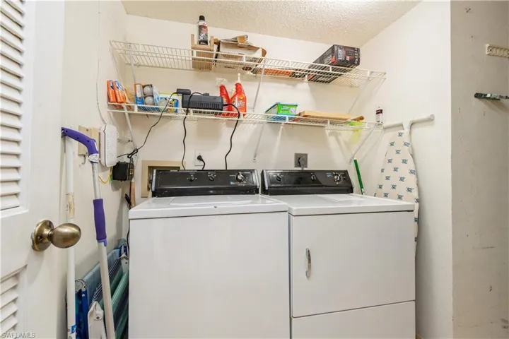 Laundry Room with Washer and Dryer