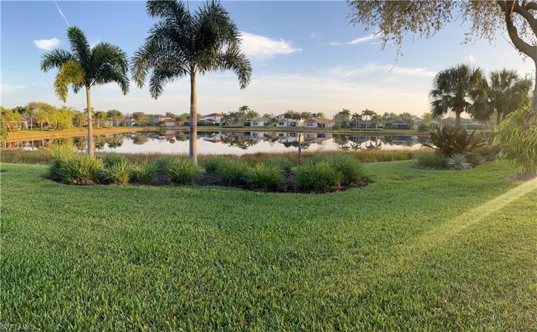 View of yard featuring a water view