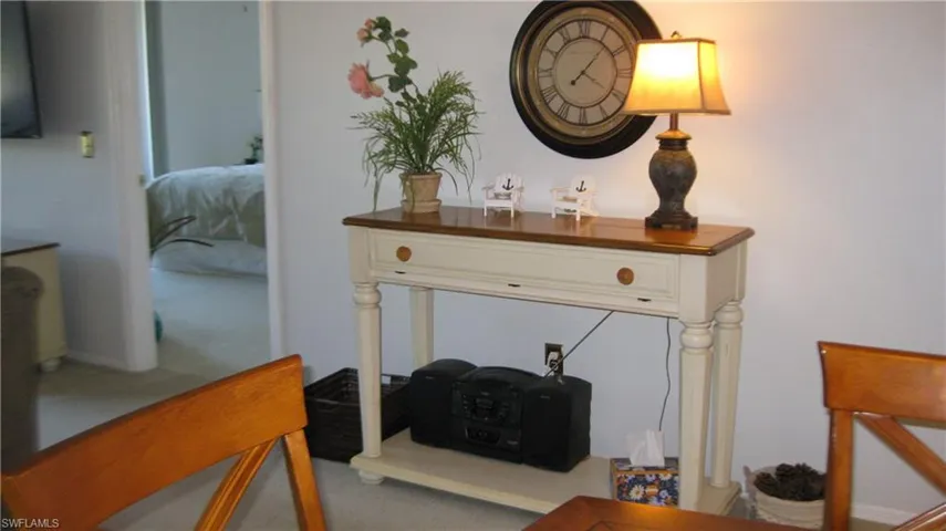 Living room console table