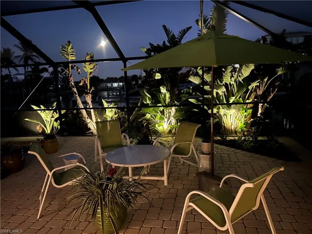 Patio at Dusk