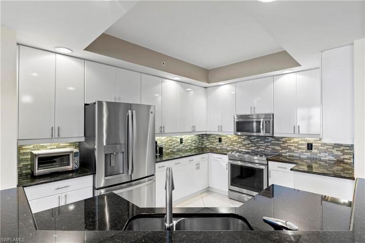 Kitchen with Stainless Steel Appliances