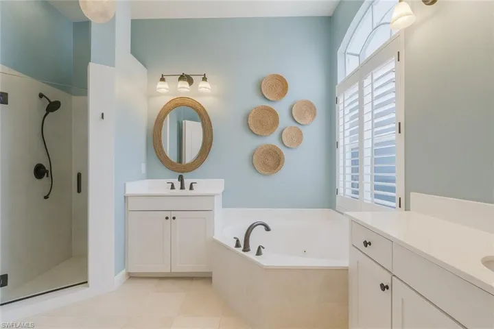 Virtual Rendering of Reimagined Primary Bathroom