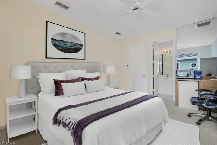 Virtual Staged Cabana bedroom